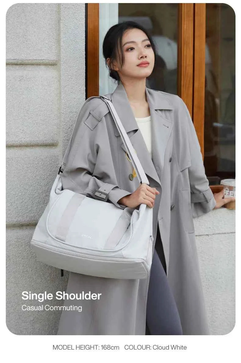 Mixi Travel Bags Women Large Size Capacity Sports Fitness Storage Bag Foldable Duffle Suit Bag For Shoulder Bag Handbag M3020