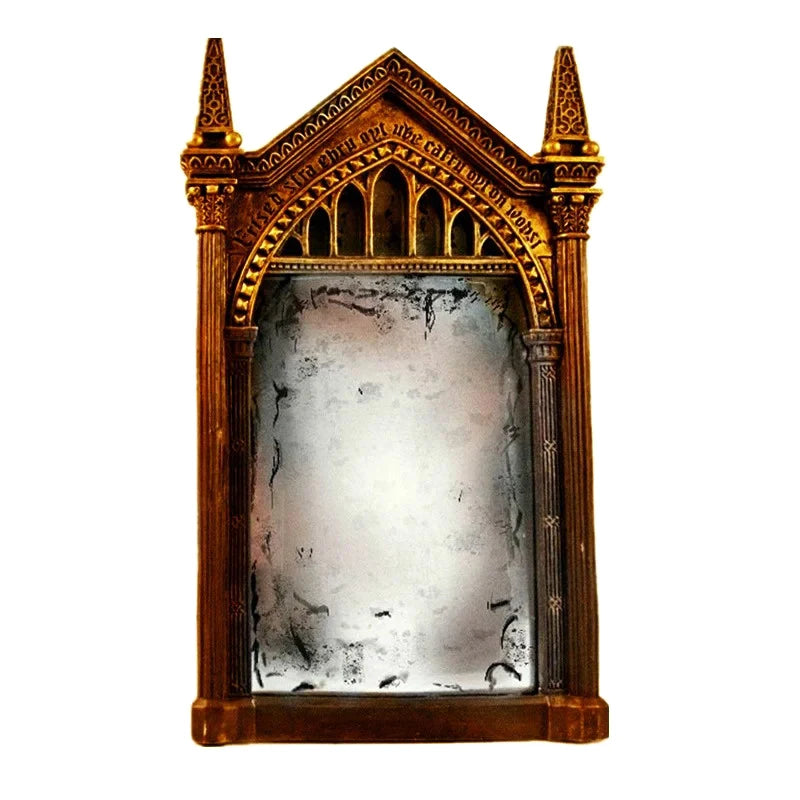 Standing Bookshelf Mirror of Erised Decor Wizarding Witchy Magical Objects Home Decor Fantasy Gift Wizard & Witch Themed Rooms