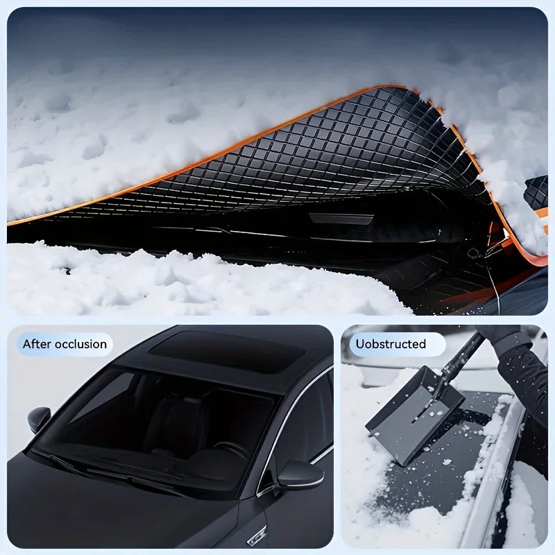 Magnetic Windshield Snow Cover Frost Guard for Cars
