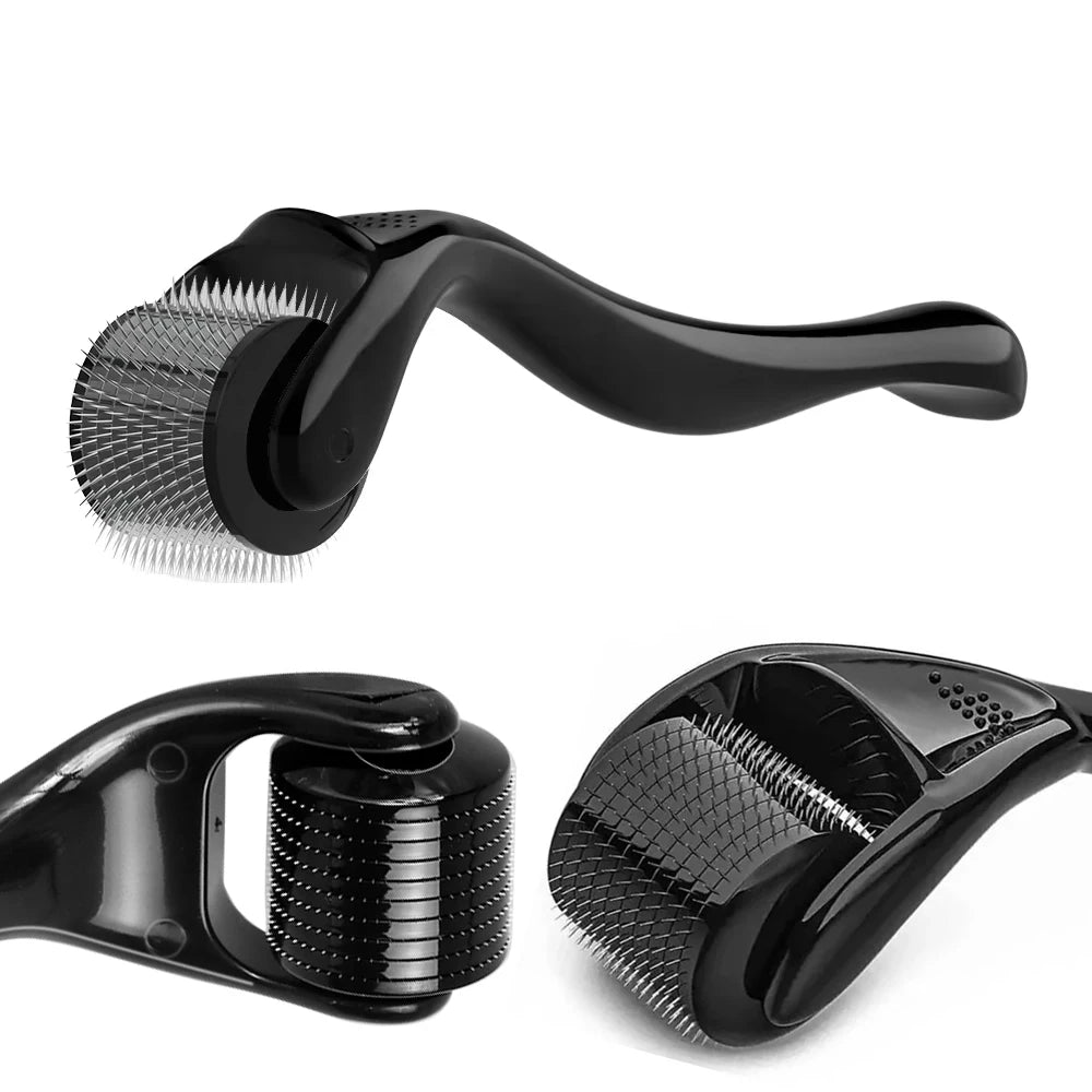 Derma Roller DRS 540 Facial Skin Care Dermaroller Titanium Micro Needle Roller for Hair Regrowth Beard Growth Face Beauty Device