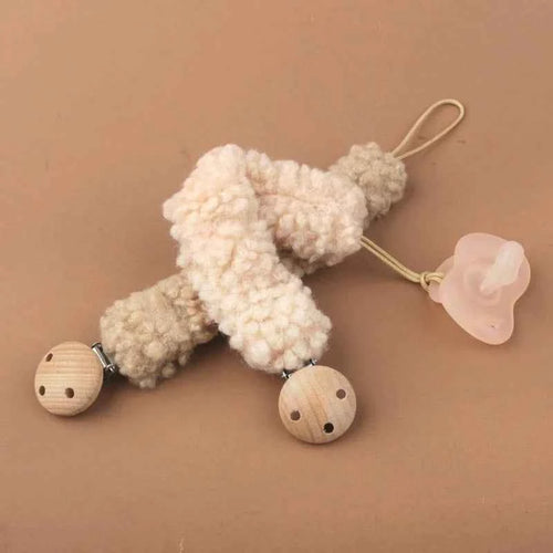 Baby Pacifier Clip Chain Comfortable Dummy Soother Holder Strap Newborn Chewable Pendant Accessory Ornament Decor