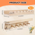 3pcs Children's Bookcases Bookshelf 40cm Wall Shelves Hanging Floating Montessori Shelf for Kid's Books Toys