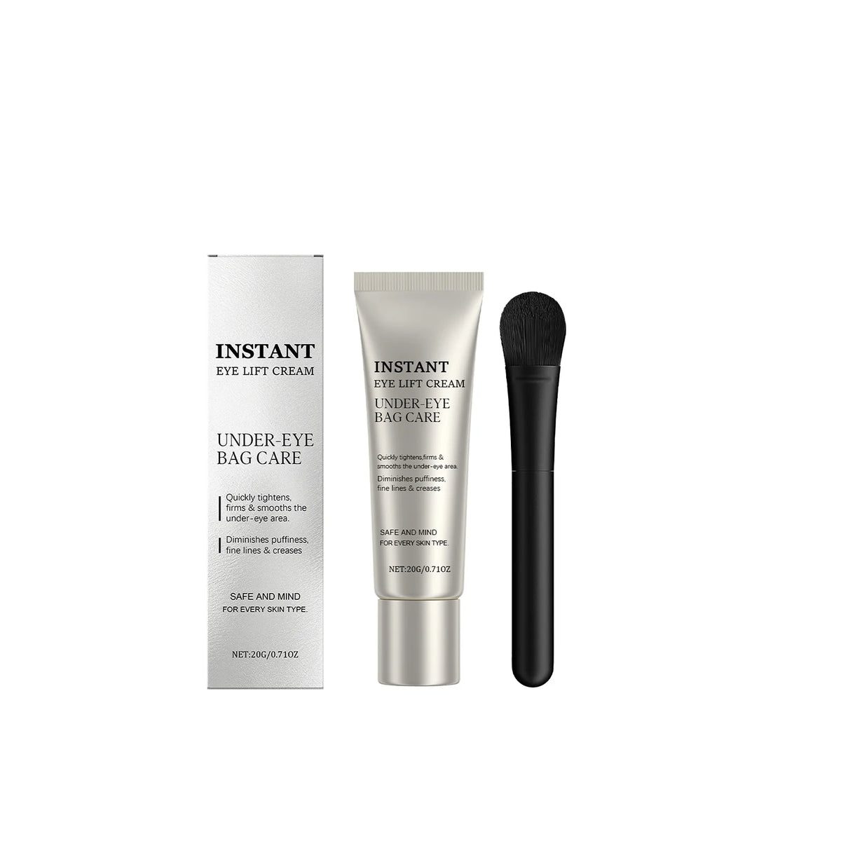 Style 3 Color Instant Eye Tightening Eye Cream For Dark Circles