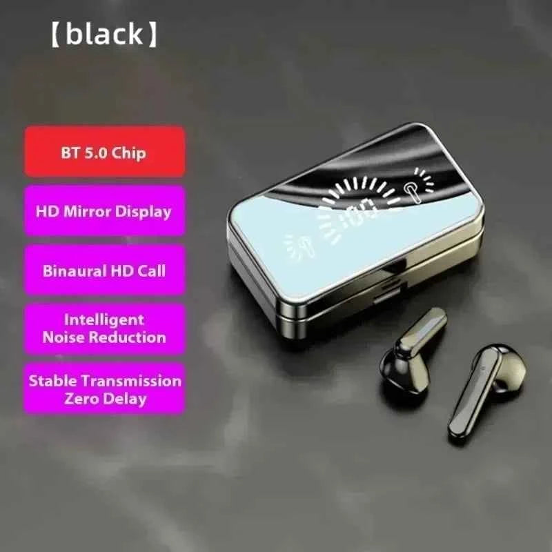 Bluetooth 5.3 Wireless Earbuds with Display and Noise Canceling