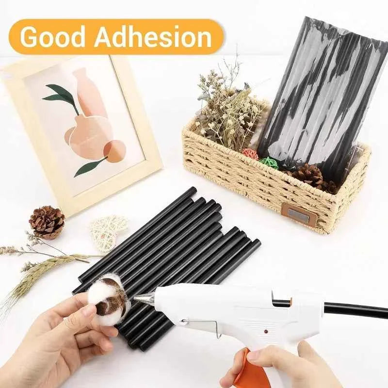 Black Hot Glue Sticks Hot Melt Glue Sticks Dent Repair Tool EVA Colored Hot Melt Adhesive for Car DIY Art Craft General Repairs