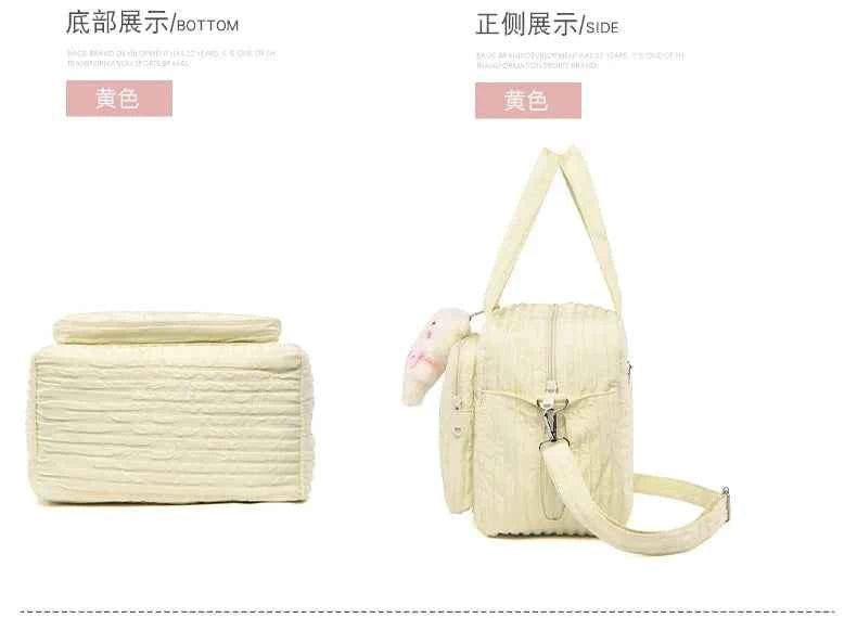 Cotton Mommy Bag Diaper Bags for Baby Cute Handbags Baby Items Organizer Nappy Caddy Bag Maternity Pack Mother Kids