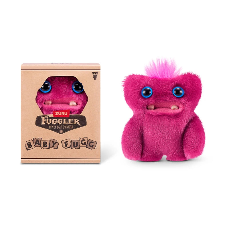 Original Fuggler Plush Keychain Ugly Monster Screech Munch Rabid Rabbit Wide Eyed Weirdo Annoyed Alien Stuffed Peluche Toys