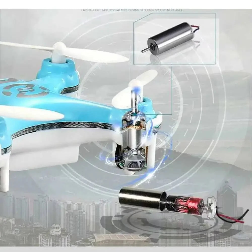 Rechargeable Altitude Hold Helicopter Obstacle Avoidance Remote Control Plane Drone RC Quadcopter