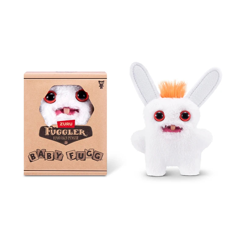 Original Fuggler Plush Keychain Ugly Monster Screech Munch Rabid Rabbit Wide Eyed Weirdo Annoyed Alien Stuffed Peluche Toys