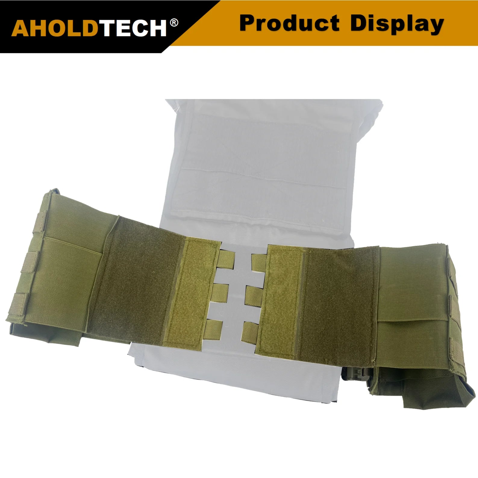 Aholdtech Tactical Quick Release Surrounding Abdominal Belt For Plate Carrier Vest Carrier Elastic Cummerbund Vest Accessories