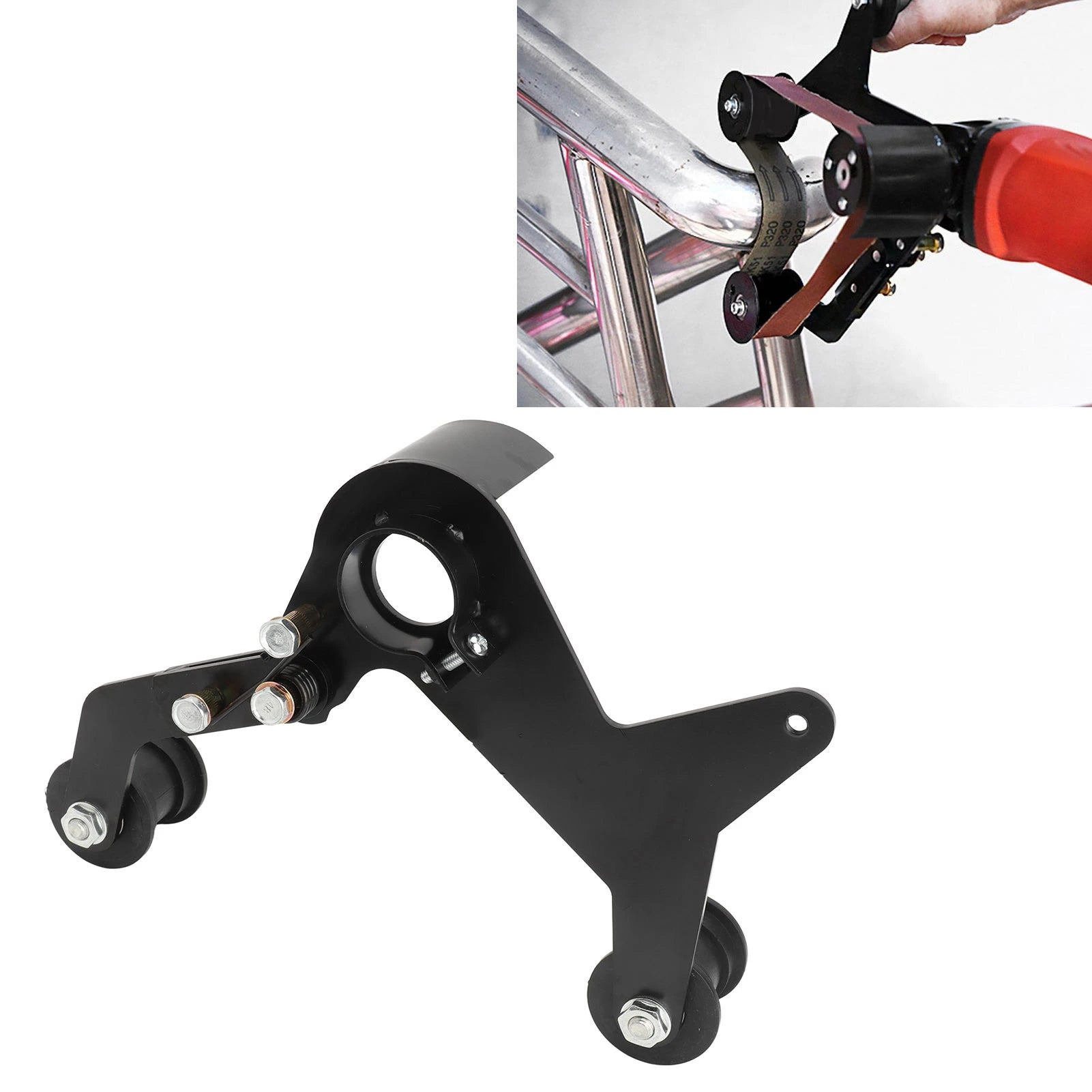 Belts Grinder  Belt Sander  Sanding Machine Stainless Steel Tube Pipe Polisher Grinder Tool Stainless Steel Pipe Polisher