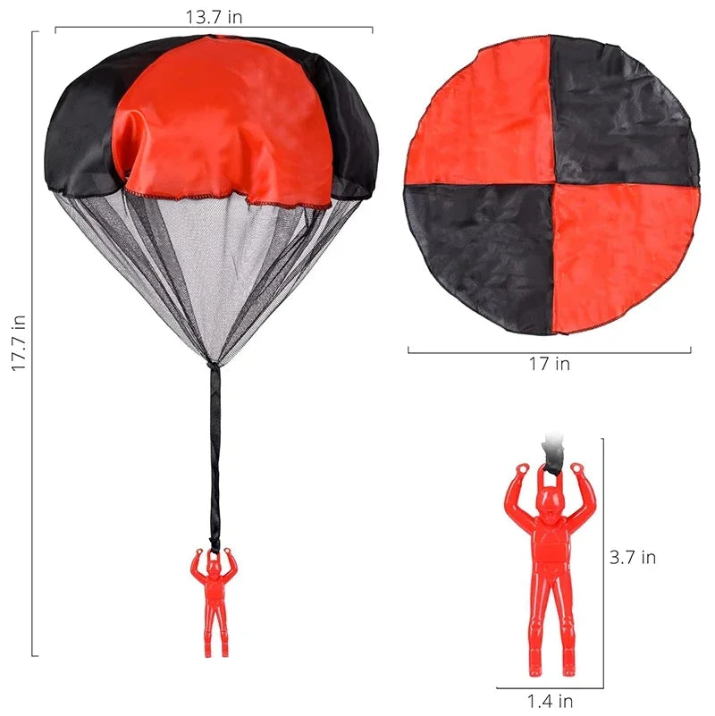 Parachute Toys for Kids Tangle Free Outdoor Flying Parachute Men Outside Toy Easter Basket Idea Unique Boy Girl Gift Kids Crafts