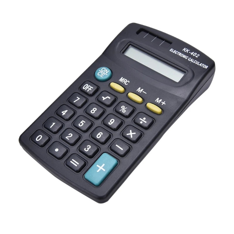 8 Digits Standard Electronic Calculators Battery Powered Calculator with Large LCD Display for Office Home School Use