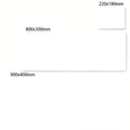 Pure Black Mousepad Large Gaming Solid Color Mouse Pad Natural Rubber Waterproof Keyboard Big Mouse Mat Anti-slip Keyboard Mat