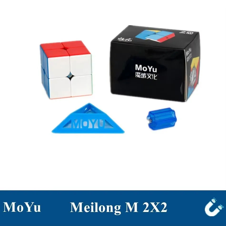 Moyu Meilong Magnetic Magic Cube Series 2M 3M 4M 5M 6M 7M Pyramid Megaminx Professional Cubo Magico Puzzle Toy For Children Gift