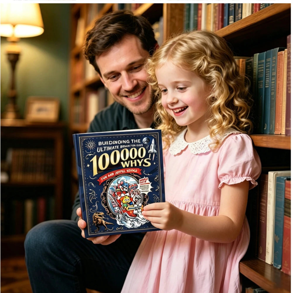 One Hundred Thousand Whys Kids Science Encyclopedia, Homeschool Daily Reading Educational Book, Learning Gift for Boys Girls