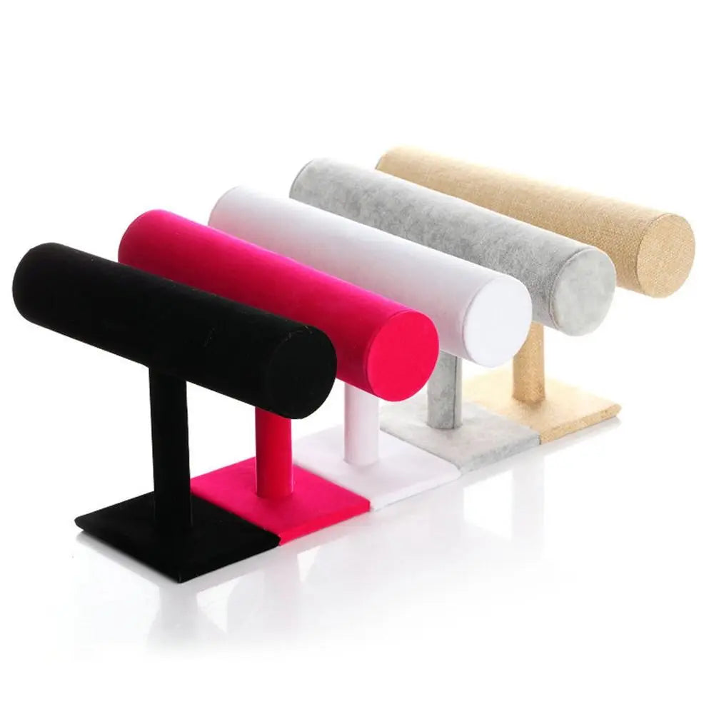 Velvet Bracelet & Watch Display Stand Jewelry Organizer