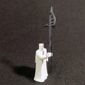 10PCS/SET Middle Ages Knights Elf  MOC  Shield Sword  Spear  For 4cm Mini Dolls  Building Blocks Brick Toys For Kid
