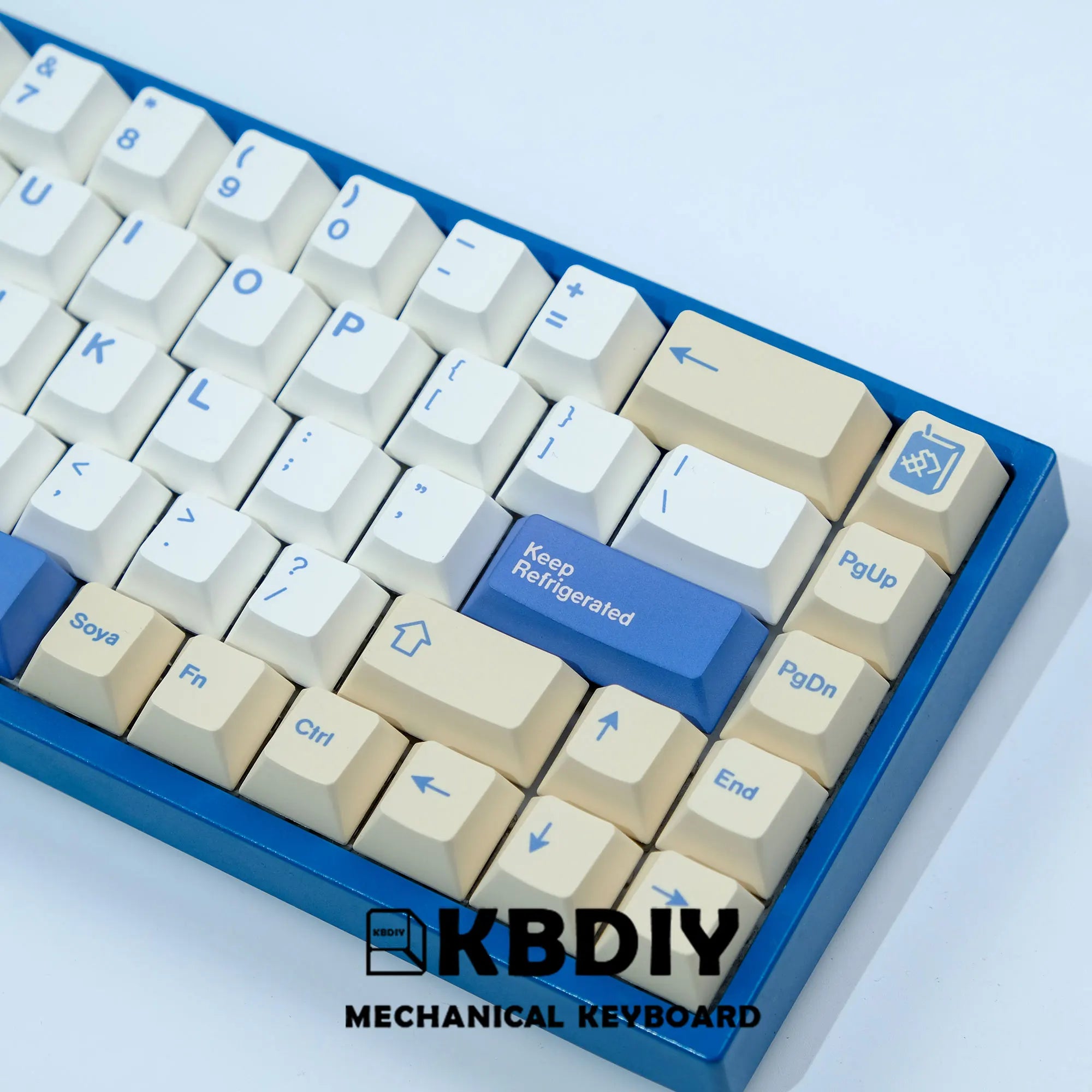 KBDiy 135 Keys/Set GMK Soymilk PBT Keycaps Cherry Profile MX Switch Korean Keycap for Mechanical Gaming Keyboard Custom Key Caps