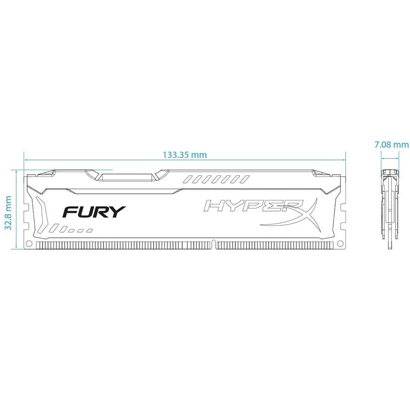 Memoria DDR3 8GB (2x4GB) 16GB (2x8GB) Kit RAM 1866MHz 1600MHz 1333MHz Desktop RAM 240Pins 1.5V DIMM PC3-12800 14900 Fury RAM