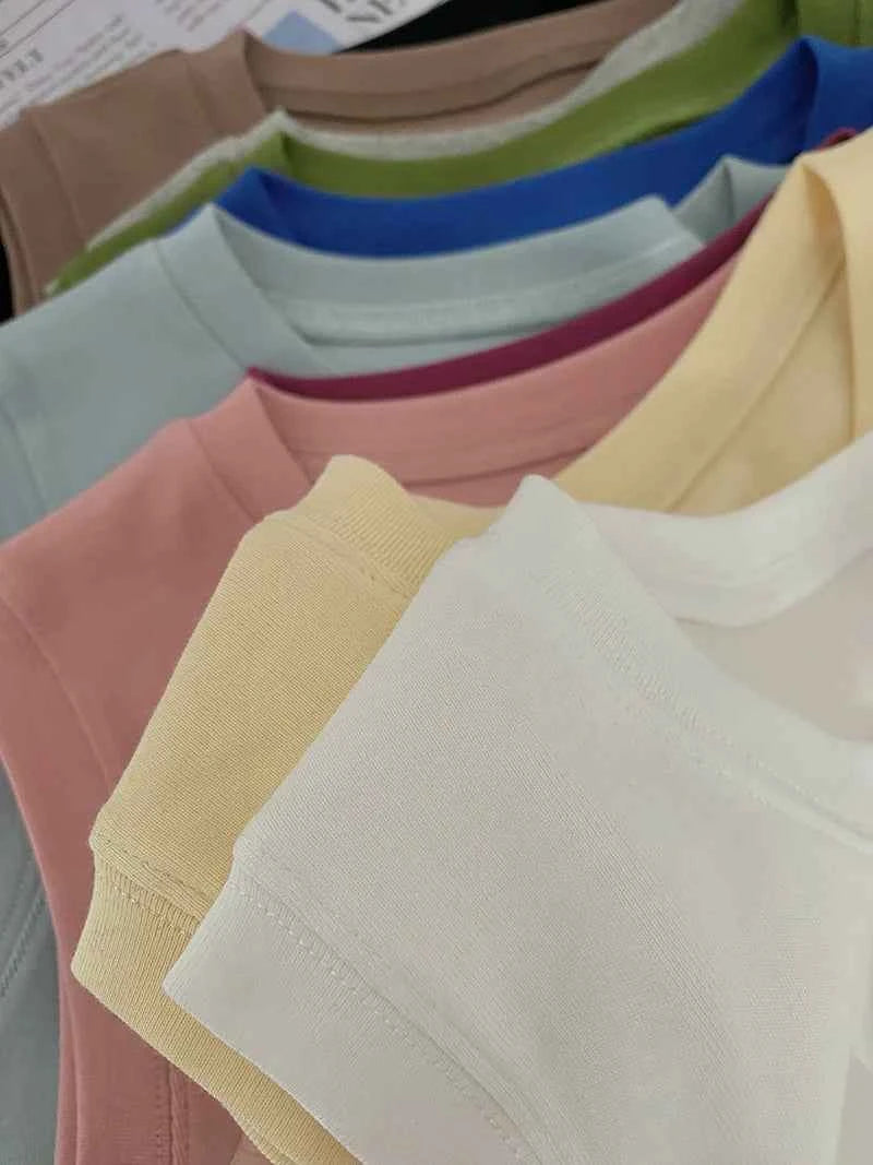 Spring women's casual solid color round neck slim fit vest