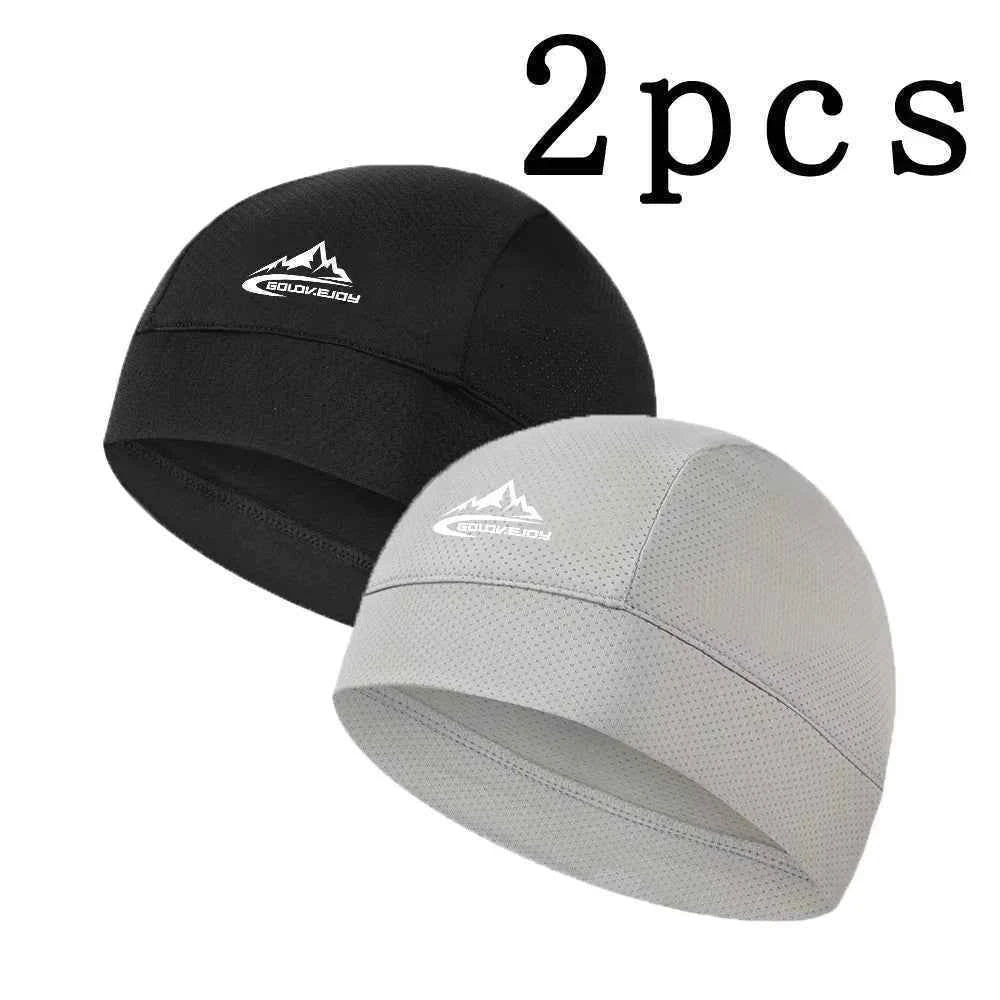 Cooling Skull Cap Helmet Lining Breathable Sweat Wicking Cycling Sports Running Hat Comfortable Outdoor Hiking Cap Quick Dry Cap
