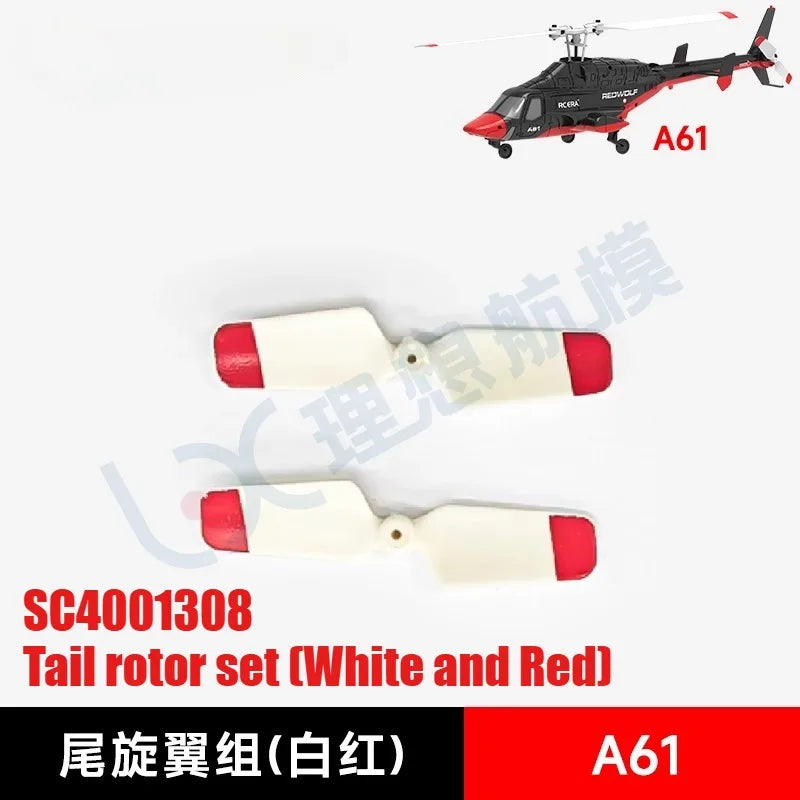 RC ERA A61 RC Helicopter Simulation Original Spare Parts Complete Set Chassis Main Frame Remote Control Blade Receiver Motor