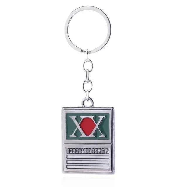 Anime Hunter x Hunter Keychain GON FREECSS License Pendant Key Chain for Women Men Car Keyring Jewelry Accessories