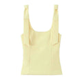 MUJER 2025 Bow Crop Top Woman Yellow Sexy Backless Top Women White Sleeveless Tops for Women Summer Camisole Bustier Top Female