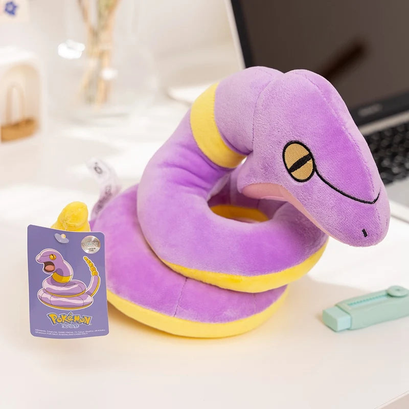 Genuine Pokemon Pikachu Stuffed Doll Cute Cartoon Anime Series Gengar  Eevee Stuffed Doll Kawaii Toys Hobbies Kids Birthday Gift