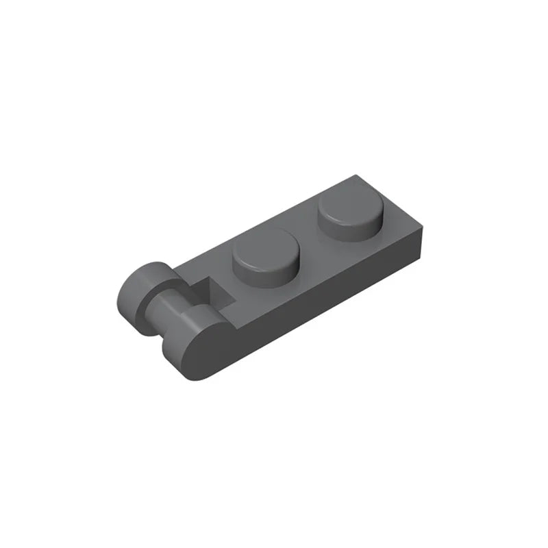 MOC 10PCS 60478 Modified 1x2 With Bar Handle Building Blocks Kit Plate Bricks Particle Puzzle DIY Toy Children Birthday Kid Gift