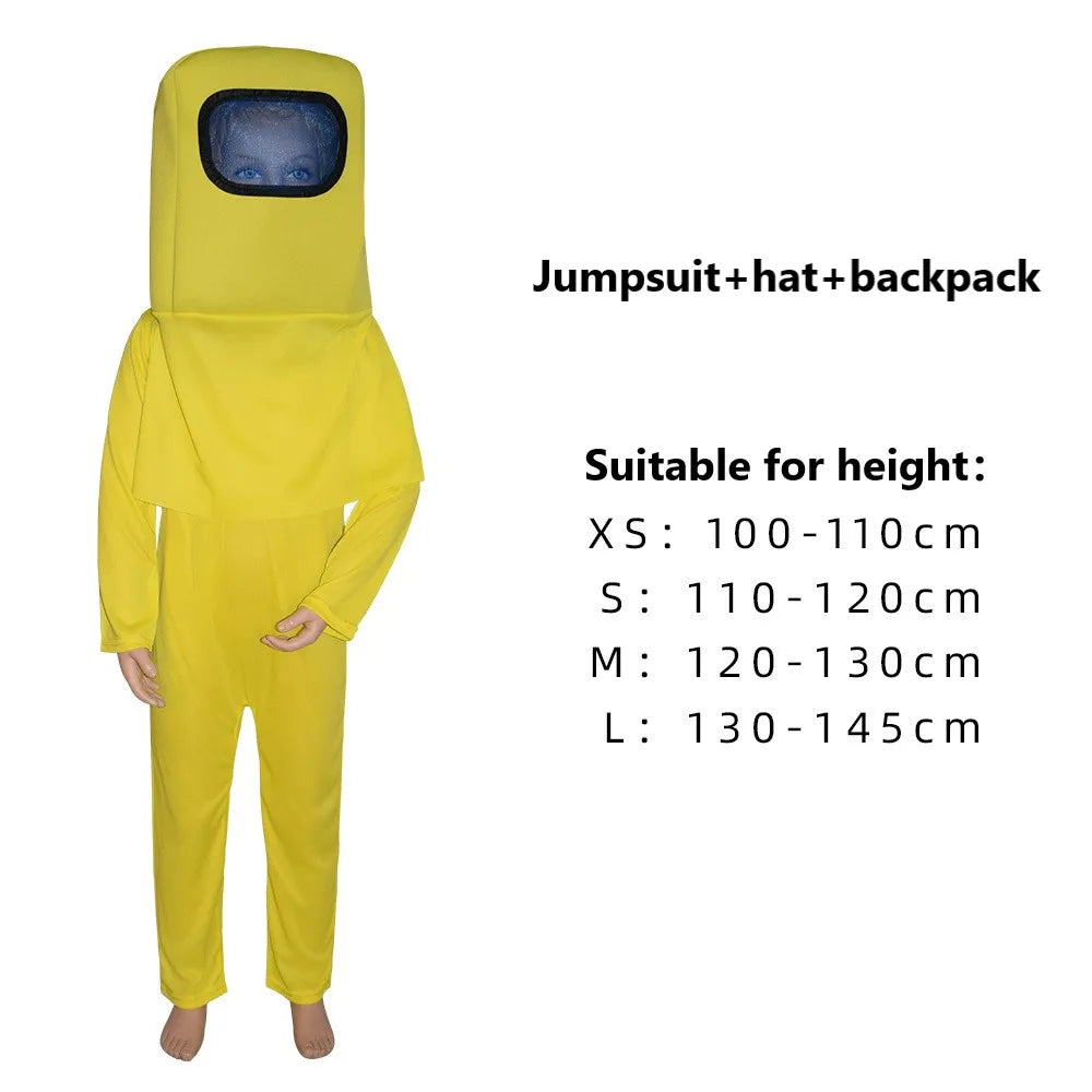 Kids Day Birthday Party Game Space Kill Cosplay Costume Bodysuit Halloween Astronaut Children's Jumpsuit Carnival Costumes