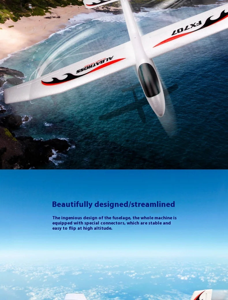 FX707S Aircraft Upgraded and Enlarged Version of Large-Scale EPP Foam Hand-Thrown Aircraft Model