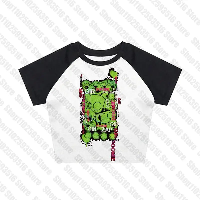 Sexy Top Y2k Tops With Suspenders Gothic Clothes for Women Vintage Clothing Emo Trashy Y2k 2000s Crop Top Woman Women's Cropped