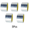 High Temperature Resistance Aluminum Foil Tape Kitchen Pipe Repair Tape Adhesive Sealing Foil Heat Insulation Leak Proof  2030