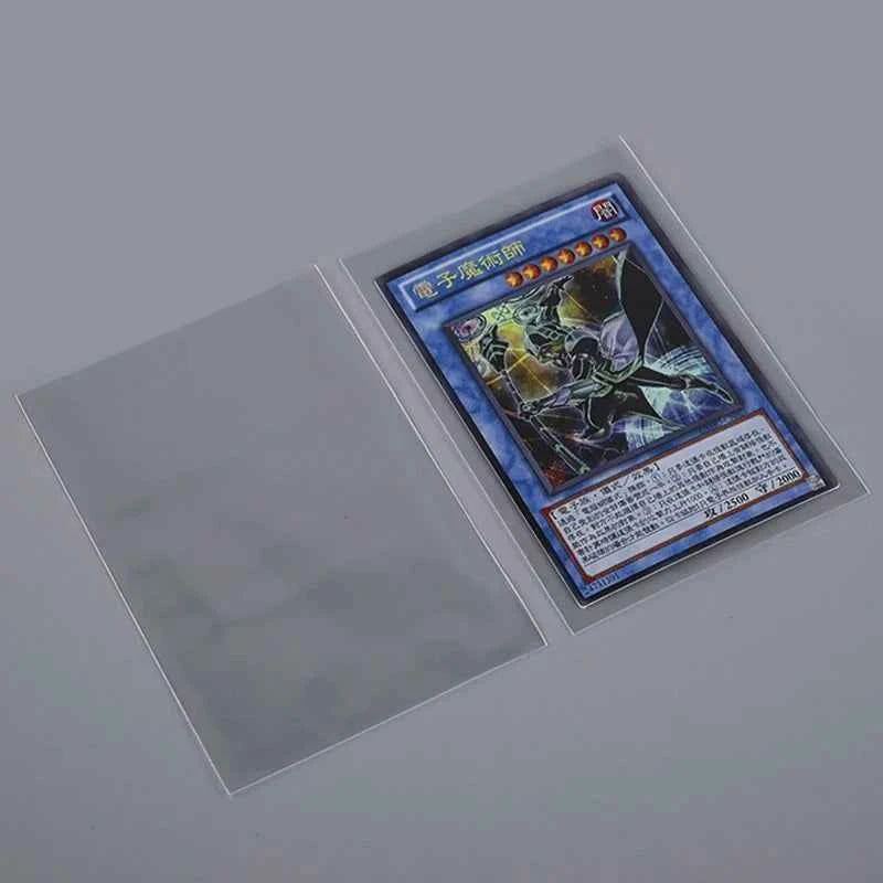 100pcs/pack 65*90mm Card Sleeves Card Protectors Perfect Size for Football Cards, Sport Cards, MTG Cards Collection Card Storage
