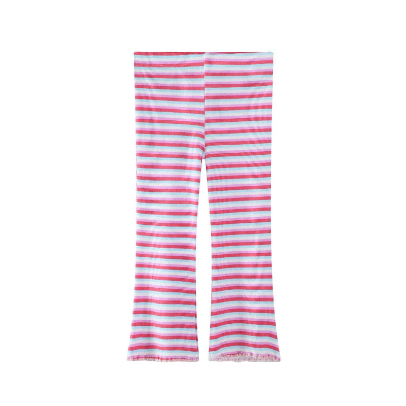 Jumping Meters  2-7T  Flare Pants Boot Cut Hot Selling Girls Leggings Pants Colorful Full Pencil Pants Autumn Kids Trousers