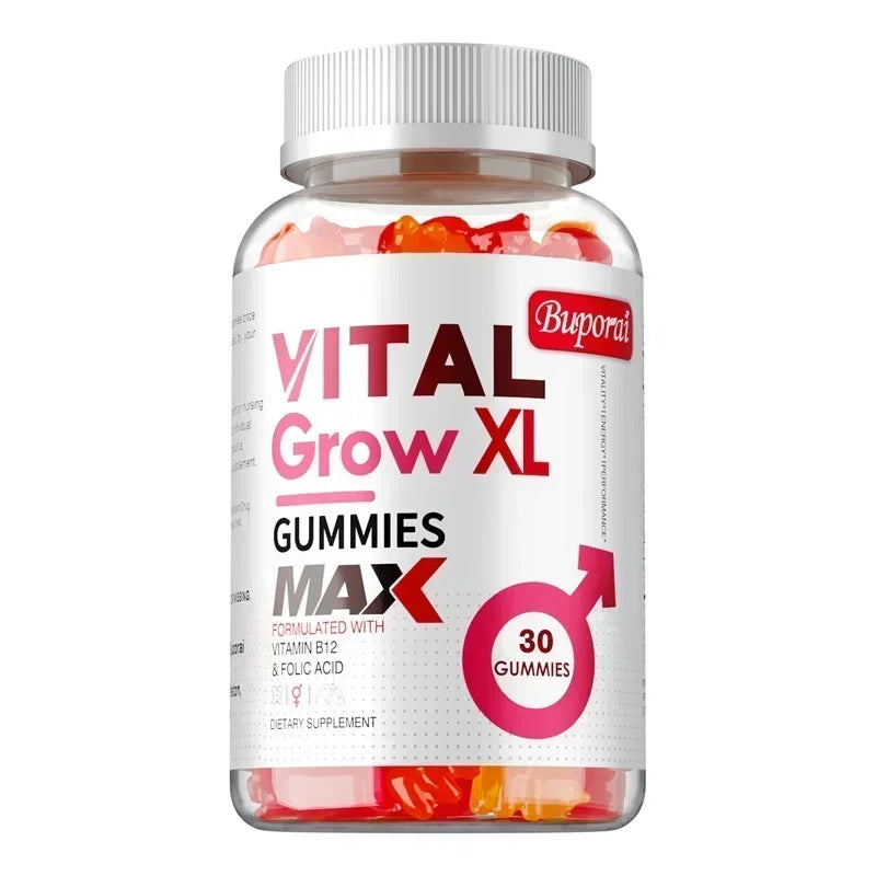 30 Gummies Package Vitality Support Male Gummies – Strength, Energy & Endurance