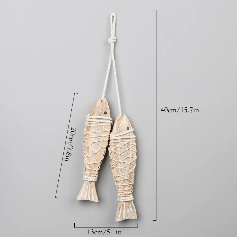 Mediterranean Style Home Decoration Figurines Desktop Ornaments Ocean Wooden Lighthouse Model Wood Ship Crafts Wall Decor Plaque