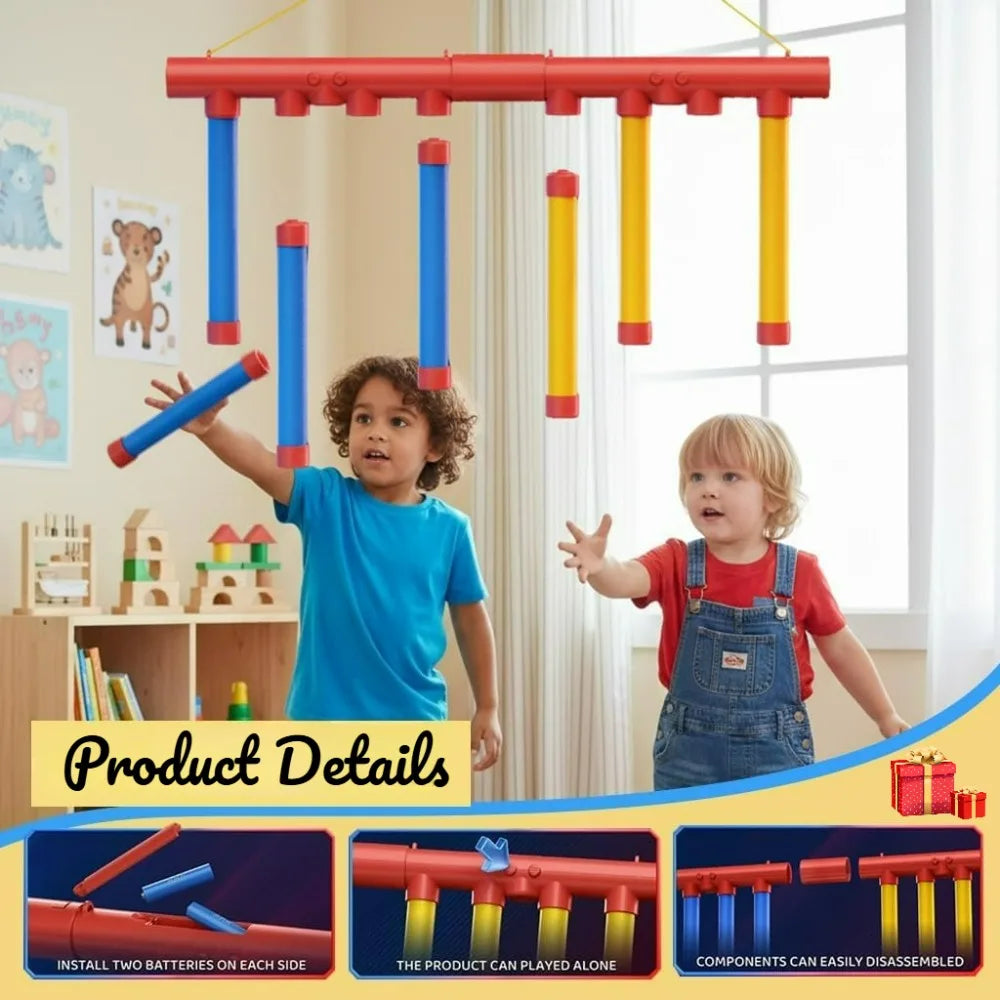 2-Player Challenge Falling Sticks Game for Training Reaction Ability Party Games Educational Parent-Child Interactive Toy Sports