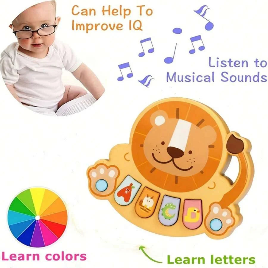 Kids Electronic Piano Toy Learning Music Animal Enlightenment Baby Toys Multifunctional Electronic Musical Instrument Toy Gifts