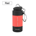 USB Rechargeable LED Multifunctional Strong Light Pocket Keychain Flashlight Waterproof Outdoor Hiking Camping Mini Flashlight