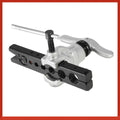 Eccentric Flaring Tool Set for Refrigeration Water Gas Brake Line Applications Tubing 6 Dies Sizes 1/4 - 3/4inch