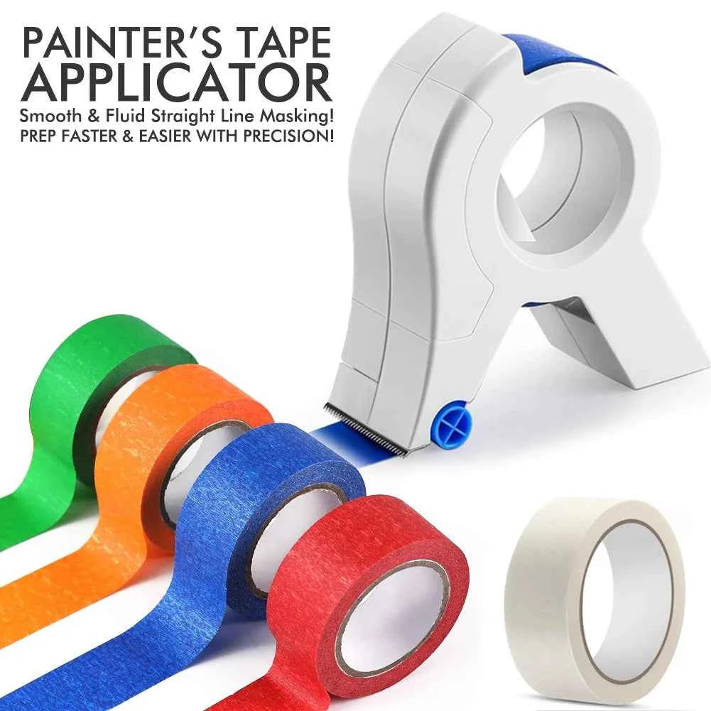 Painter Masking Tape Applicator Machine Tape to Repair and Beautify Cracks in Tiles Adhesive Tape with Tape Cutting Tool