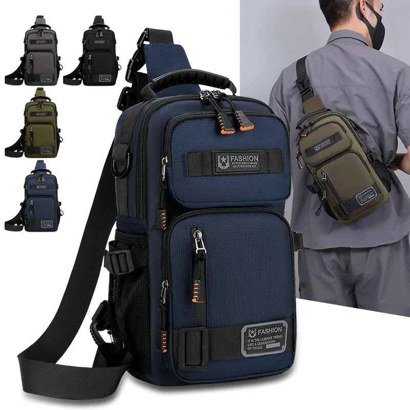 Fashion Men's Waist Packs Chest Bag High Quality Oxford Crossbody Bags For Men Fashion Casual Men Bag Handbag Male Chest Pack
