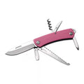 Pink Folding Knife Multipurpose Tools Self Defense Hunting Tactical Pocket Knife Survival Gear Camping Equipment EDC Hand Tools