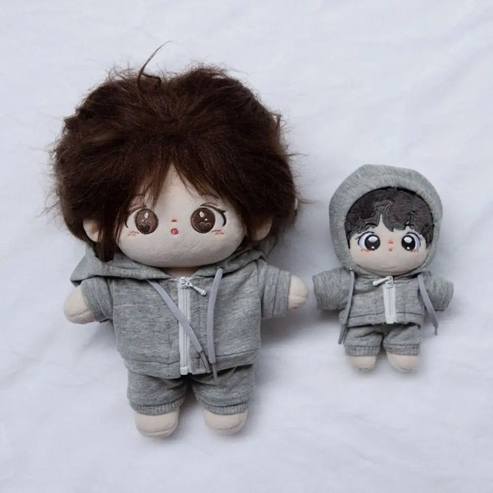 New Multicolor Handmade Hoodies For 10cm Cotton Dolls Fashion Casual Wear Sweatshirt Outfits Cute Dolls Tops Dolls Accessories