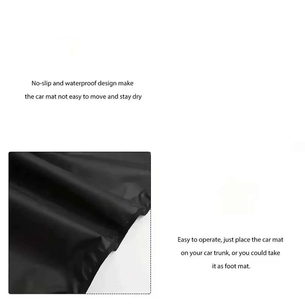 Universal Waterproof Polyester Fiber Cargo Mat Portable Dustproof Luggage Liner Pet Mat for Car SUV Trunk Protection