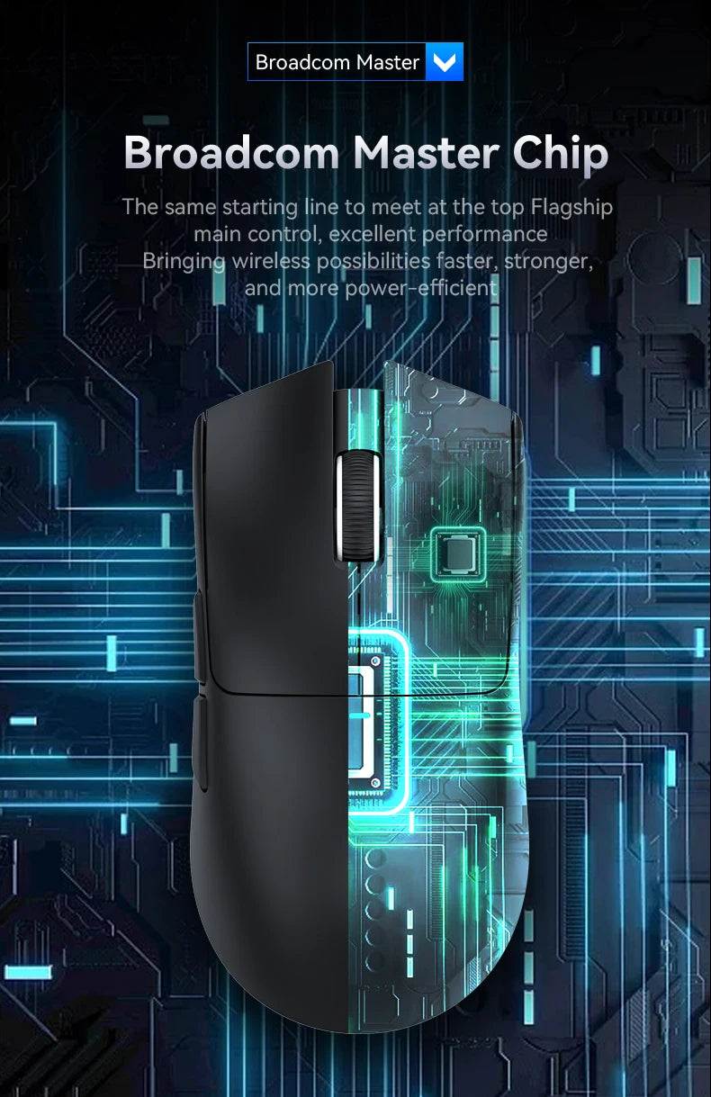 Attack Shark X11 & X11se Wireless Gaming Mouse,Bluetooth Tri-Mode Connection, PixArt PAW3311,Touch Magnetic Charging Base