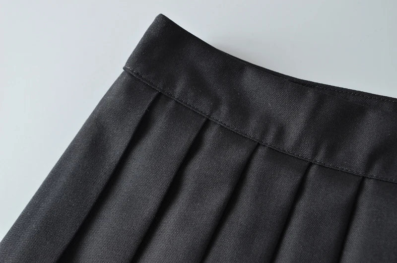 Summer Mini Skirts For Women Harajuku High Waist Skirts Womens Korean Fashion Sexy Skirts Vintage Pleated Skirt Tennis Pink Blue